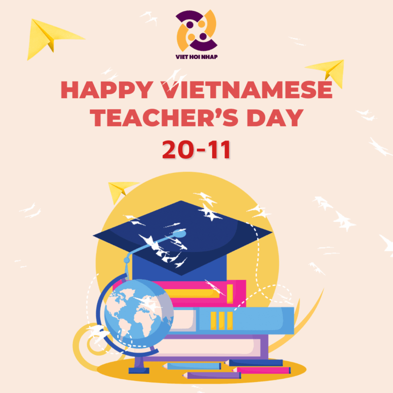 Happy VIETNAMESE Teacher's Day 20-11