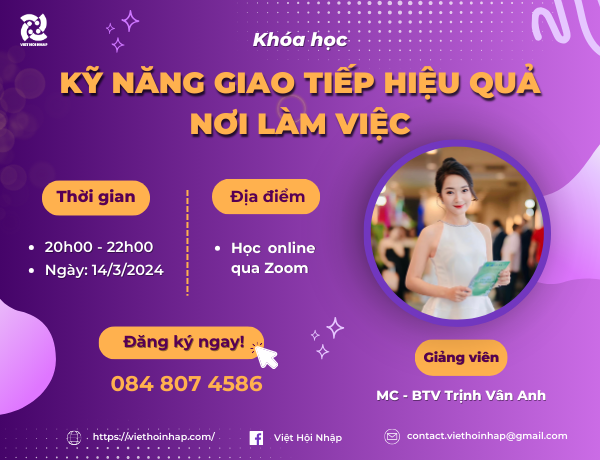 khóa học bí quyết giao tiếp hiệu quả nơi làm việc